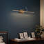 Lampe de table à DEL 28 po à DEL à intensité variable, intégrée et à intensité variable Santino-1158475314