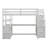 Kids Full Loft Bed with Drawers-2132386116
