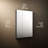 Maxstow Surface Mount Frameless Medicine Cabinet with 3 Fixed Shelves-44437448
