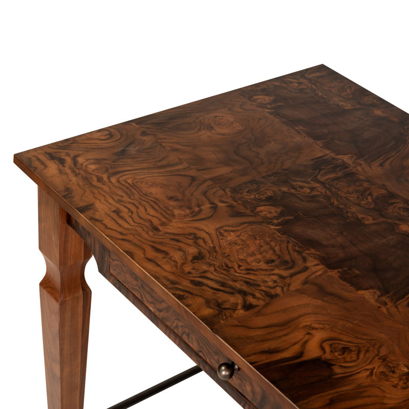 Galvin Desk-Walnut Burl