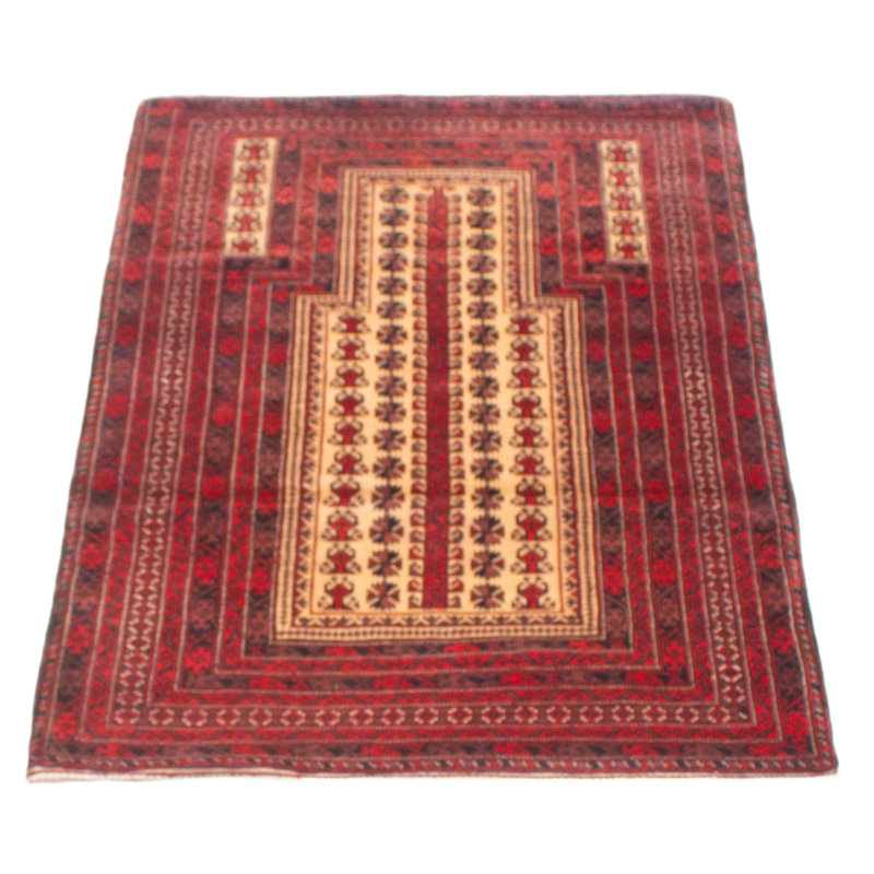 Teimani Beige Rug 2'11" x 5'0"
