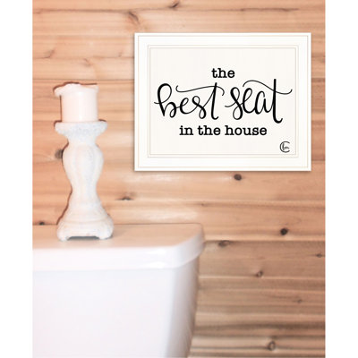 " Seat In House" Framed Print By Fearfully Made Creations, Ready To Hang, Multicolor Paper, White Frame, 19.52in X 1.02in 14.75in, 2.97lb Creations' Hang Abstract Art, 19.52 1.02 14.75 In, 2.97 Lb