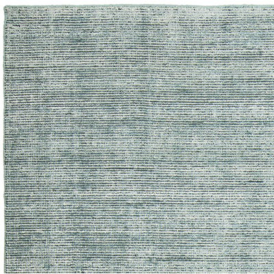 ZanowitZ Wool Area Rug in Steel Blue