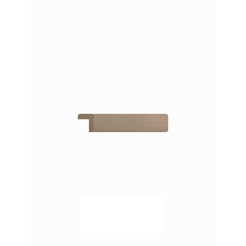 Moulure de coin extérieure de 96 po, bois beige, OCM-TW, Tan Wood