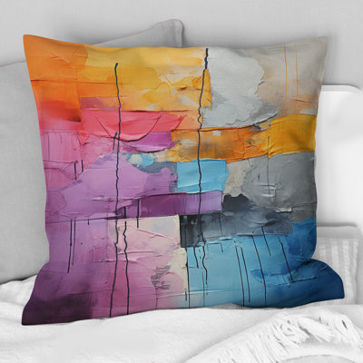 Coussin Collage Explorations I - Abstract Collages