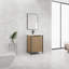 Meuble-lavabo autoportant avec lavabo en résine