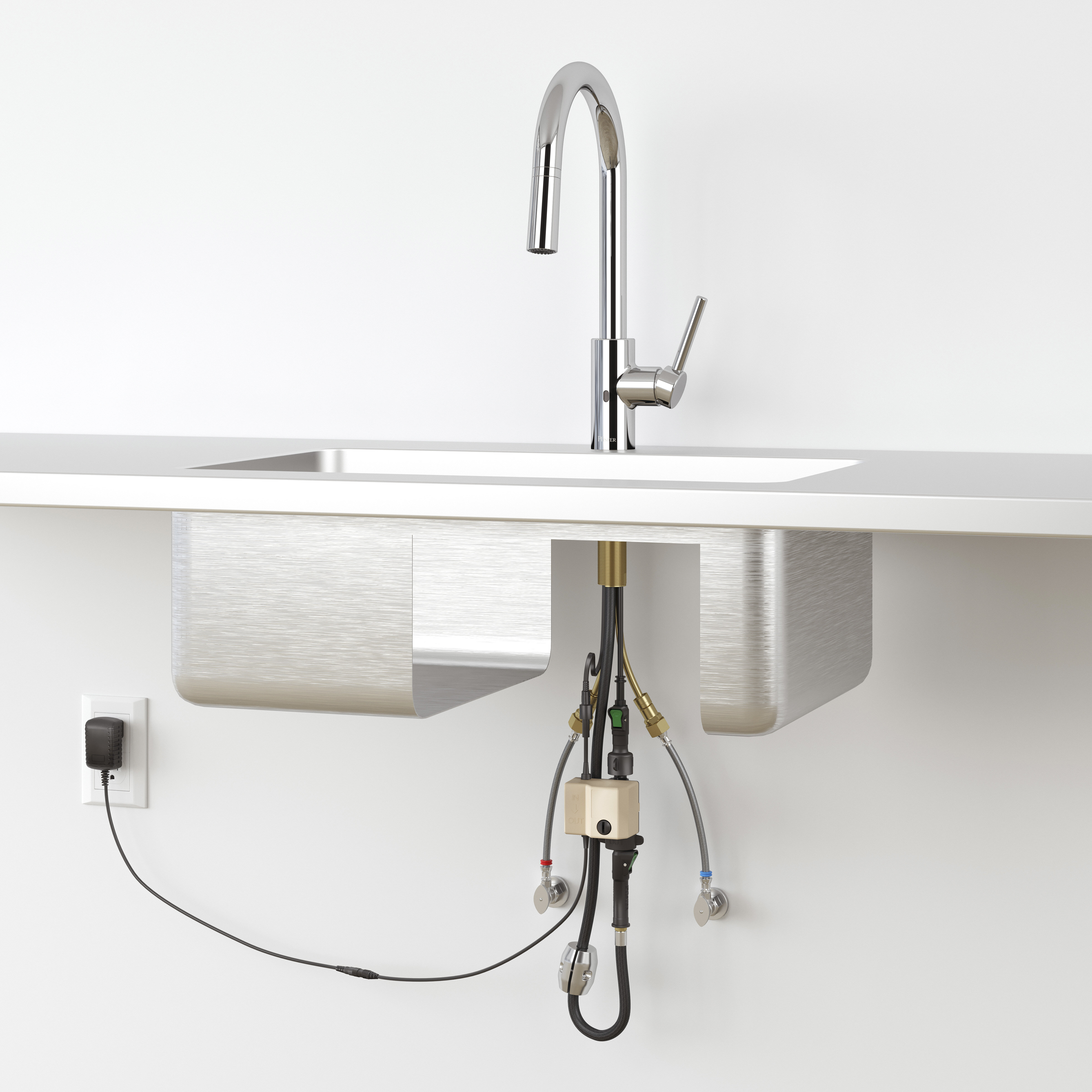 Pfister Stellen 1-Handle Touchless Kitchen selling Faucet