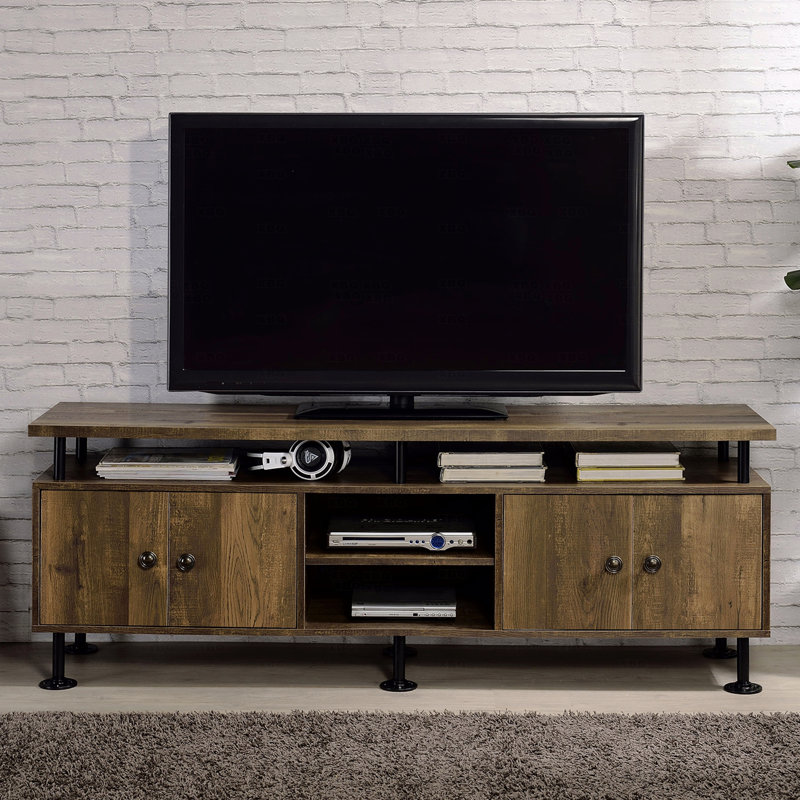 Meuble télé 60 po avec 4 compartiments ouverts