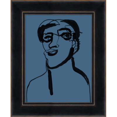 Portrait bleu 8