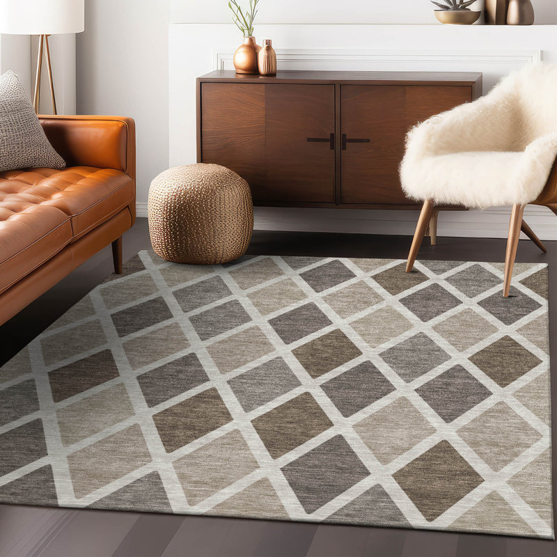 Tapis intérieur / extérieur Maliana, Rectangle 5' x 7'6"