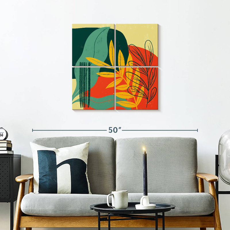 Harnek Mid-Century Modern II, H 26 po x l 26 po