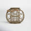 Round Rustic Woven Rattan Lantern-1491241019-1491241017