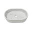 Lavabo vasque de salle de bain en marbre blanc naturel-124005803