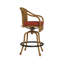 Tabouret 29,5 "avec coussin Sea Pines-1103683519-1103683456