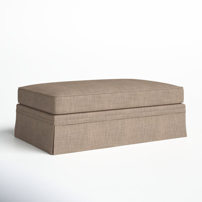 Shelby 47" Cotton Ottoman
