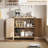 Rattan Sideboard Buffet Cabinets with Storage