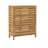 Ayden Solid Bamboo Wood Freestanding Bathroom Cabinet