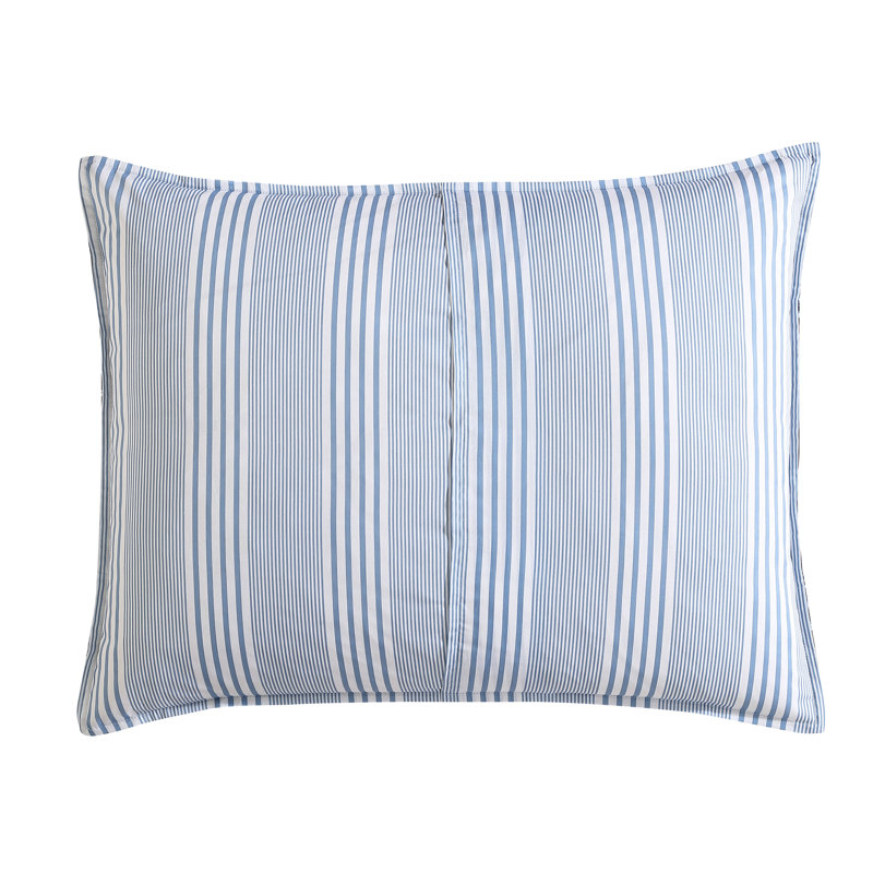 Indigo Blue Floral Cotton Full/Queen Bedspread Cover Set