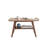 31.5"L Solid Oak Coffee Table With Shelf-578589434-553485118