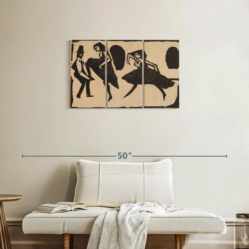 Avery Acrobatic Dance, 20" H x 33" W