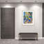 « Citrons bleus » de Charline, sur papier encadré, par Charline Print-91291671-91291666