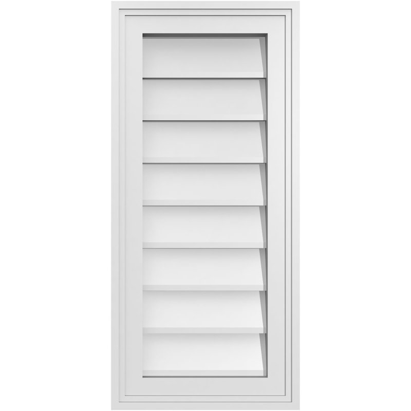 Cadre en brique, brun clair apprêté, H 26 po x l 12 po x P 1,5 po