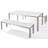 6 - Person Wood Patio Dining Set with Rectangular Table