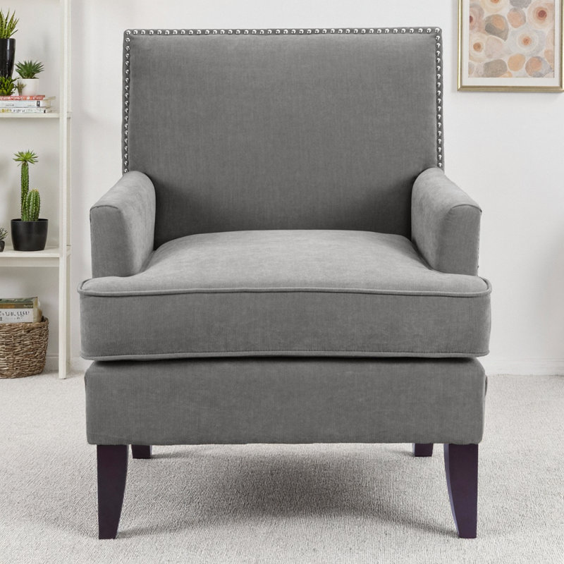 Fauteuil club Madison Park Colton, Gris