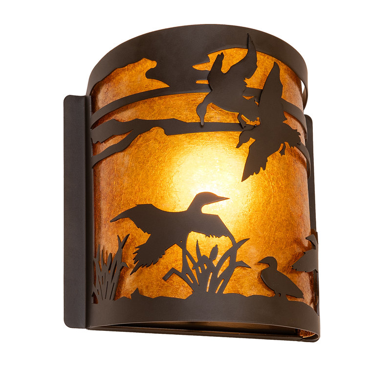1 - Light Flush Mounted Sconce