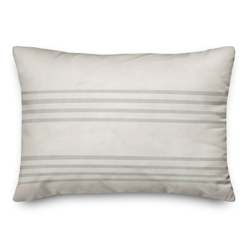 Housse de coussin rectangulaire en polyester