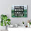Forget The Mistake - Wrapped Canvas Print-882033738