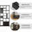 31.50"Black Style Creative Wrought Iron Bookshelf