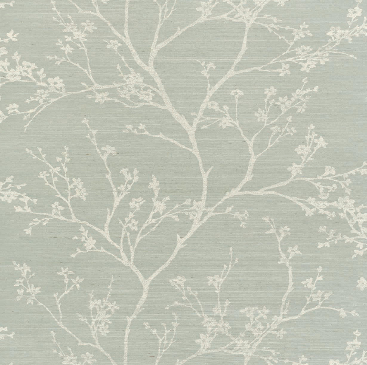 Twiggy Sisal Wallpaper Roll, Sky