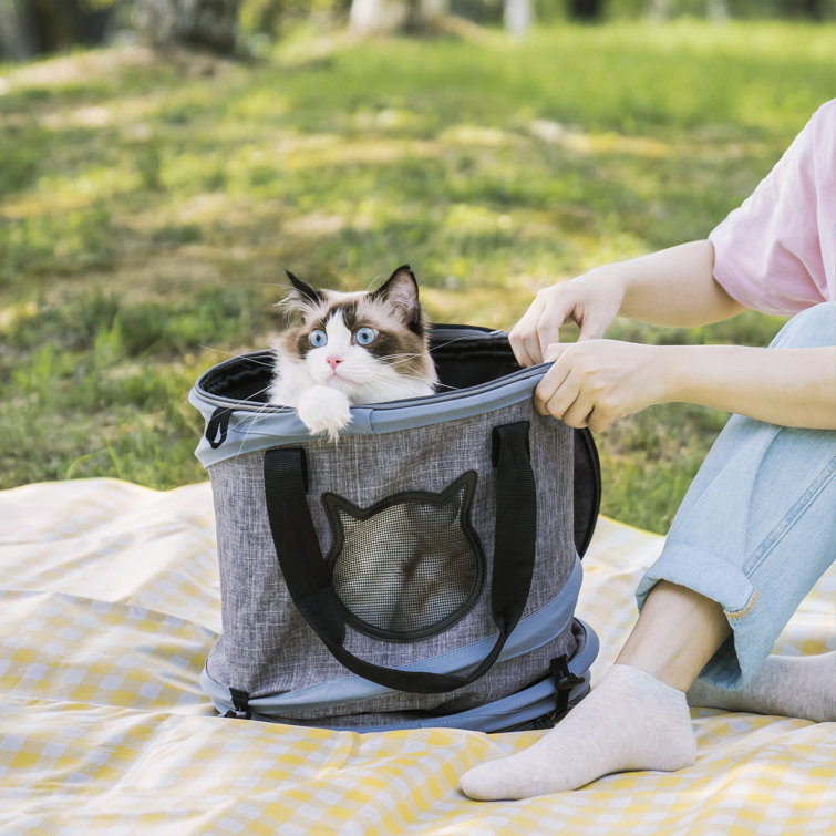 Tucker Murphy Pet™ 3 In 1 Cat Tunnel Carrier Bag