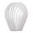 Vitti Glass Scallop Seashell Decorative Coastal Vase Set-1194978096