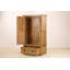 2 Door Solid Wood Wardrobe