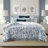 Bronte Cornflower Blue Cotton Comforter Set-110400232