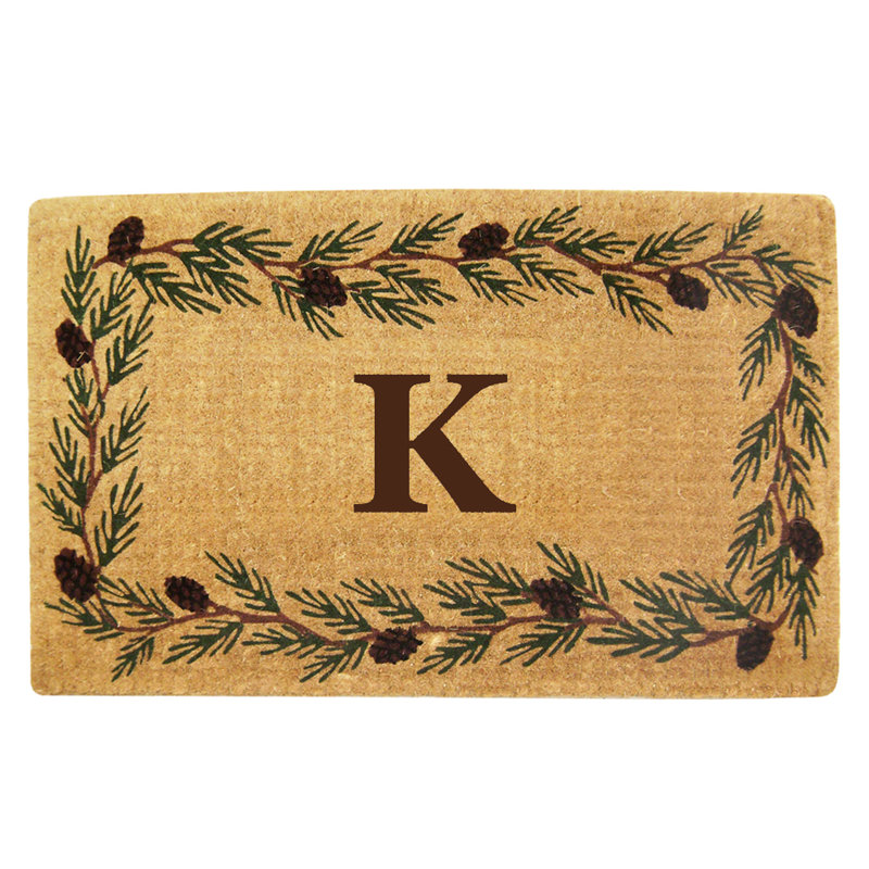 Tapis de porte antidérapant pour l'extérieur, L 22 po x L 36 po, K