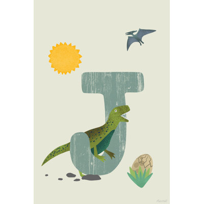 Bloch Momma Dino Print on Wrapped Canvas