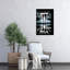 Parapluies, art mural abstrait contemporain-643463180