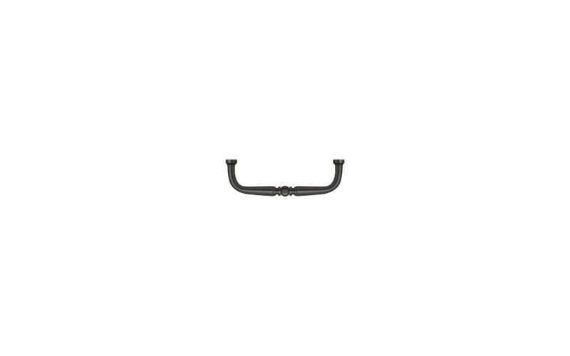 1 Center to Center Bar Pull, Oil-Rubber Bronze
