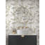 Blossom Fling Floral Metallic Wallpaper Roll-1065004971