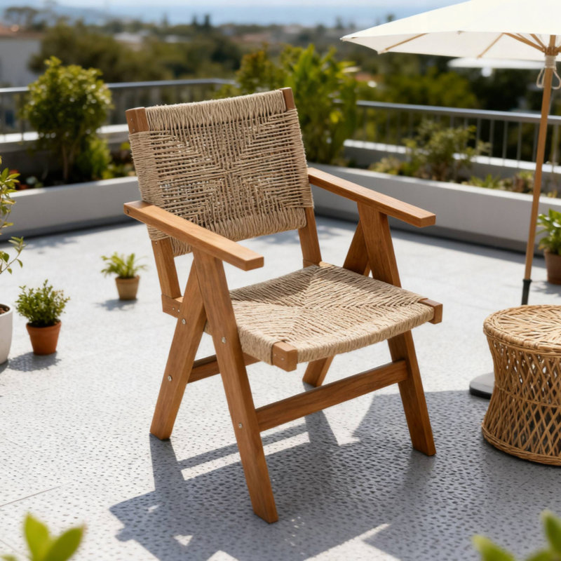 Lounge Chair, Suitable For All Seasons, Outdoor Lounge Chair, Made Of Sturdy HIPS Material, Equipped With 304 Stainless Steel Accessories.