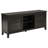 Heritage Design - Generoso 2-Door 60-Inch TV Stand Console Distressed Java