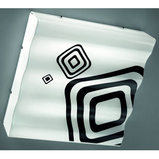 Ola Glass Flush Mount