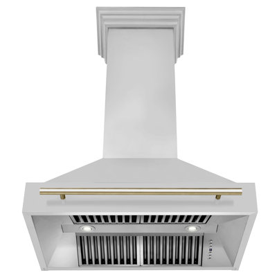 Hotte de cuisine en acier inoxydable 36 po ZLINE Autograph Edition