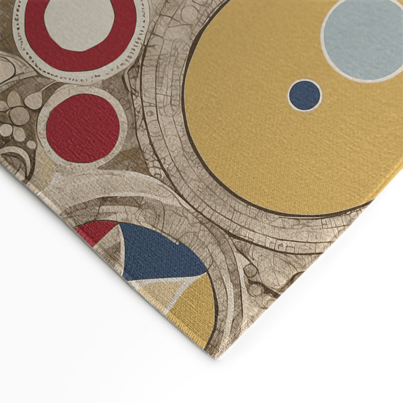 Dynamic Beam Indoor And Outdoor Area Rug, Rectangulaire 8 pi x 10 pi
