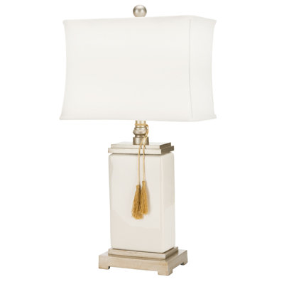 Lampe de table Waltrip 29,5 po crème