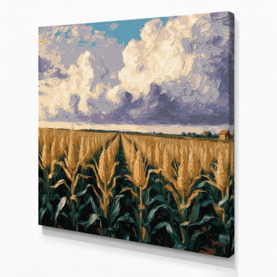 Art mural sur toile gris «USA State Iowa»