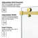 60 In. W X 66 In. H Double Sliding Semi-Frameless Bath Shower Door With Easy-Clean 3/8 In. Glass